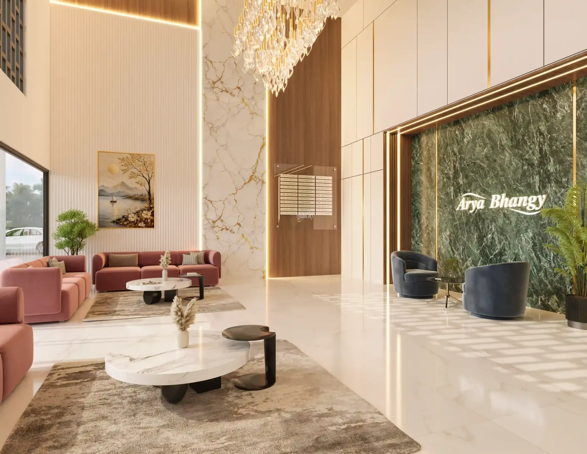 Arya Bhangy Building Lobby